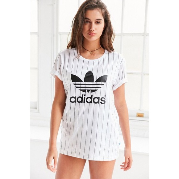 adidas shirt with stripes